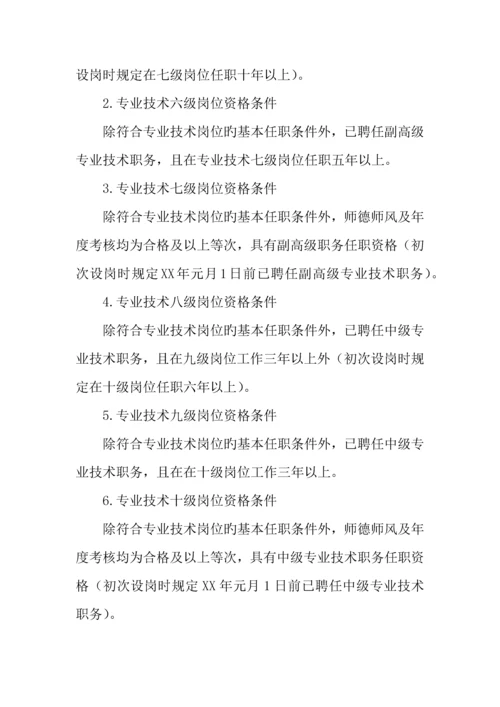 学校首轮岗位聘用方案.docx