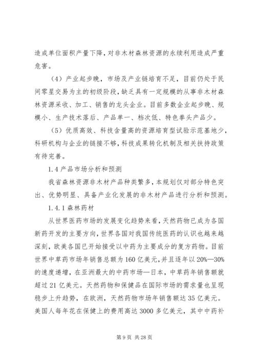 森林资源木材发展计划.docx