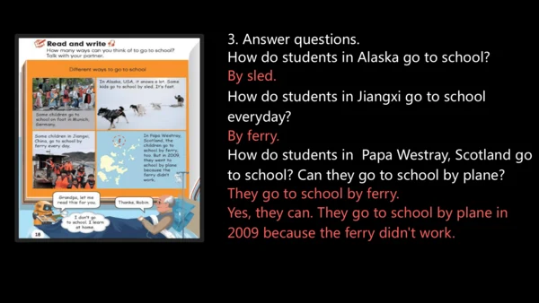 Unit2 Ways to go to school PartC 课件（共53张PPT）