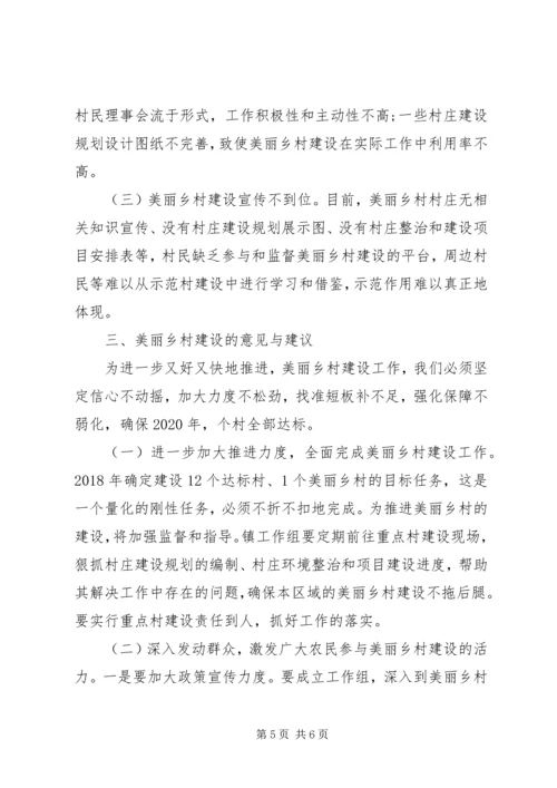 建设美丽乡村助力乡村振兴调研报告.docx