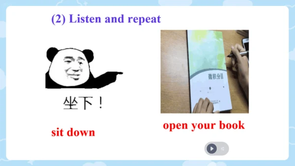 Starter Module 2 My English lesson Unit 1