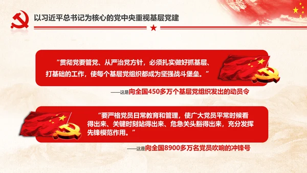 十九大砥砺奋进的五年基层党组织建设PPT