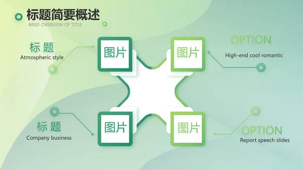 绿色大气农业项目商业计划书动态PPT