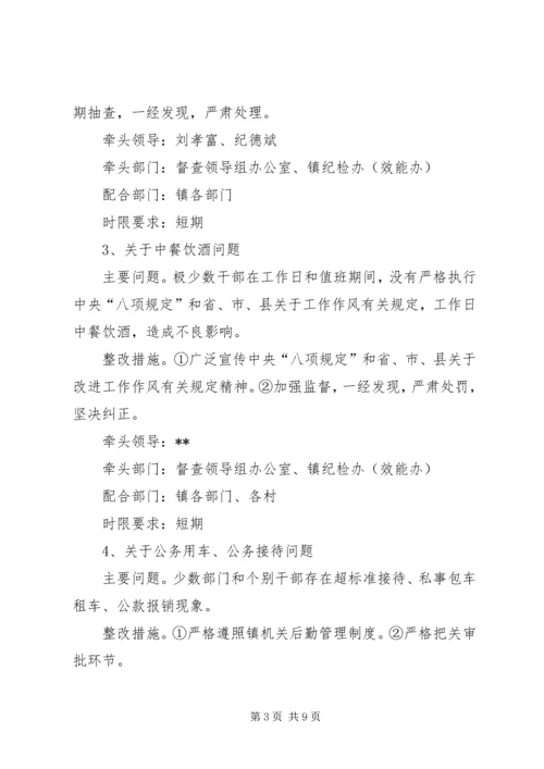 党的群众路线教育实践活动整改工作方案.docx