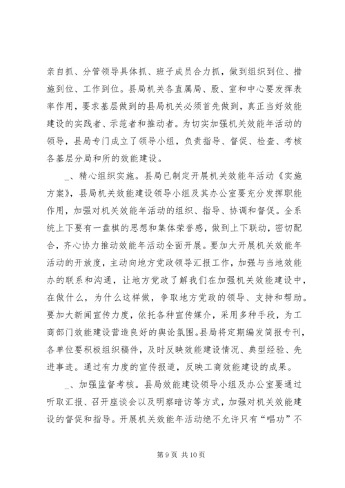 县工商局党风廉政工作会议的讲话.docx