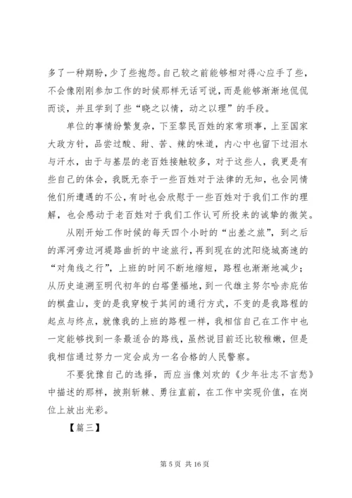 公安民警工作总结5篇.docx