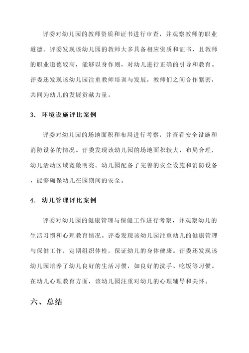 幼儿园常规检查评比方案