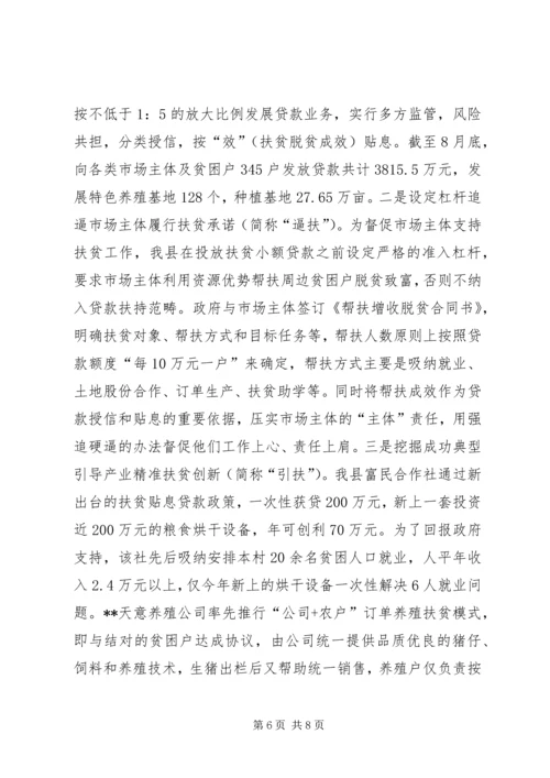 县精准扶贫认识与思考.docx