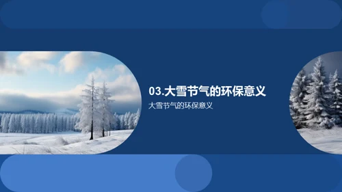 大雪节气的生态探索