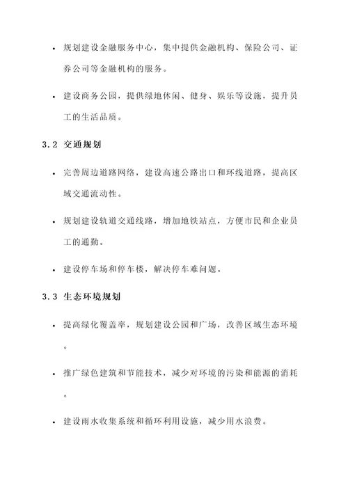 丽泽金融商务区规划方案