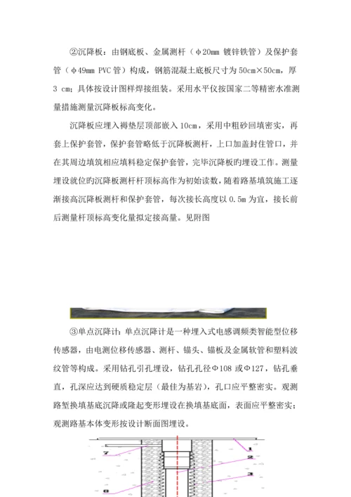 沉降观测综合施工专题方案.docx