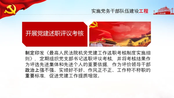 党支部书记抓党建述职报告工作总结基层党组织机关党支部PPT