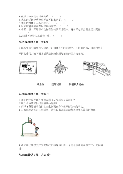 教科版小学科学二年级下册期末测试卷（培优）.docx