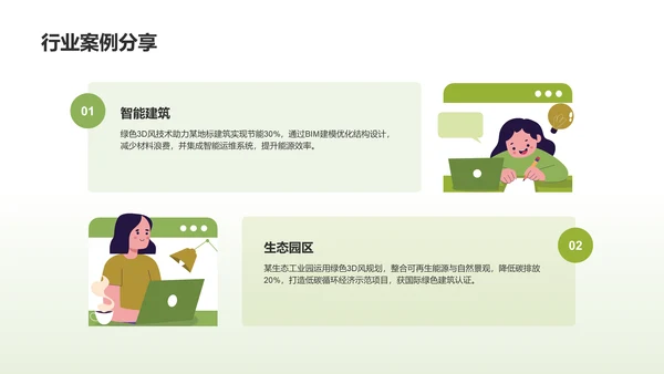 绿色3D风培训课件PPT