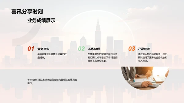 半年业务回顾与展望