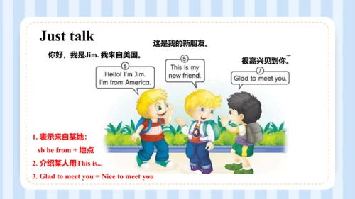 Unit 1 This is my new friend Lesson 1 - Lesson 2 课
