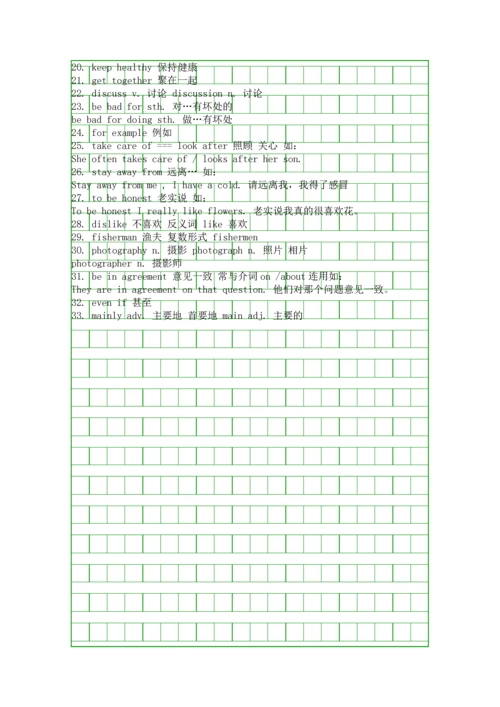 九年级英语下册Unit6重要短语汇总.docx