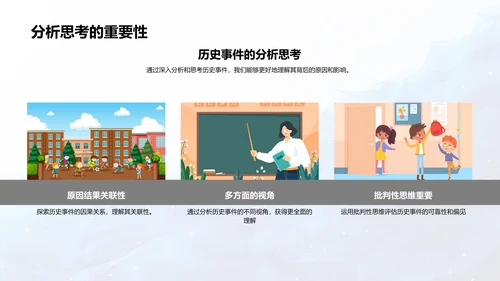 深化历史学习PPT模板