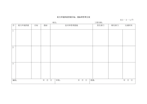 安全生产管理体系台帐.docx