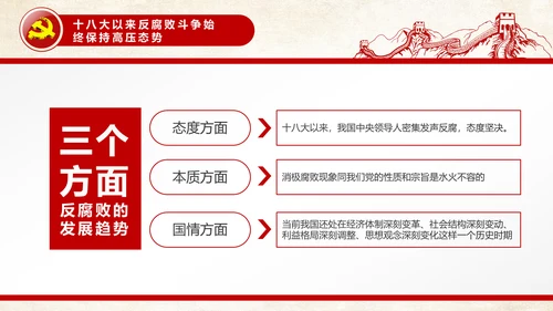 党员干部廉洁从业廉政教育PPT模板