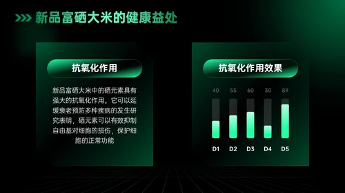 绿色科技风科技富硒大米新品发布会