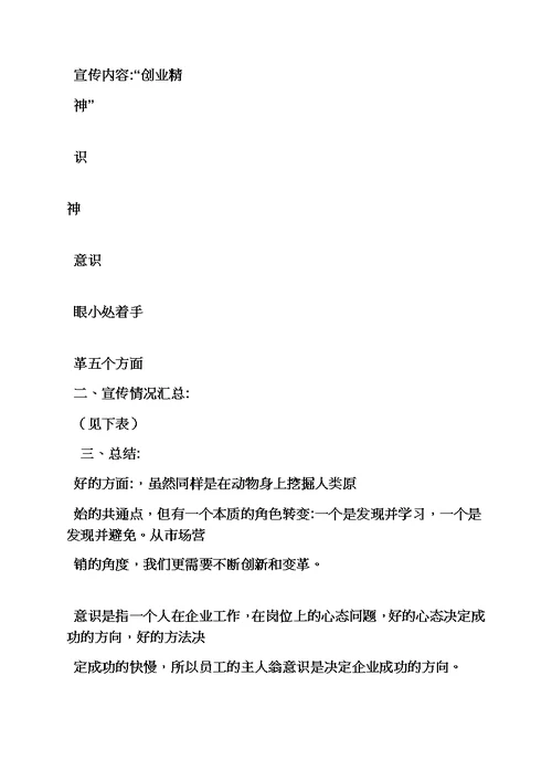 工作总结之企业文化宣传月总结模板