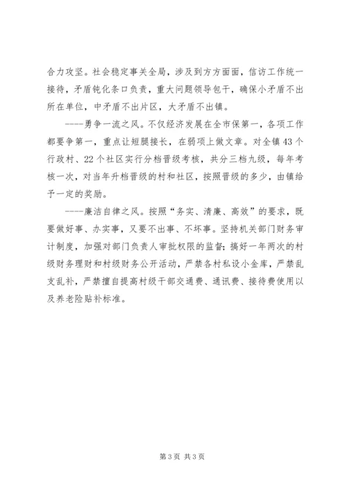 以大兴“八风”为内容的机关作风建设深入推进.docx