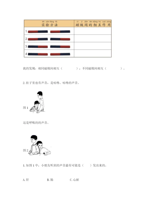 教科版小学科学二年级下册 期末测试卷（达标题）.docx