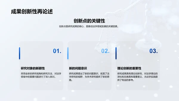 法学研究方法与成果PPT模板