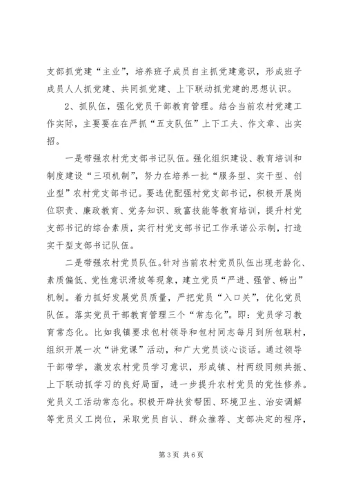 浅谈如何抓细抓好农村基层党建工作.docx