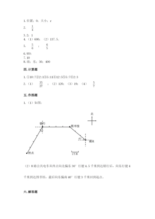 小学数学六年级上册期末卷含答案（精练）.docx
