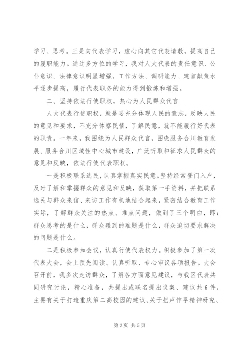 市人大代表年终个人述职报告范文.docx