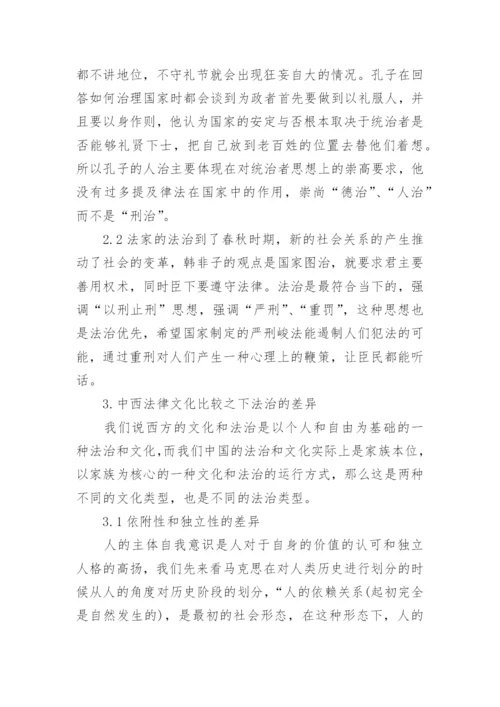 法律文化论文精编.docx