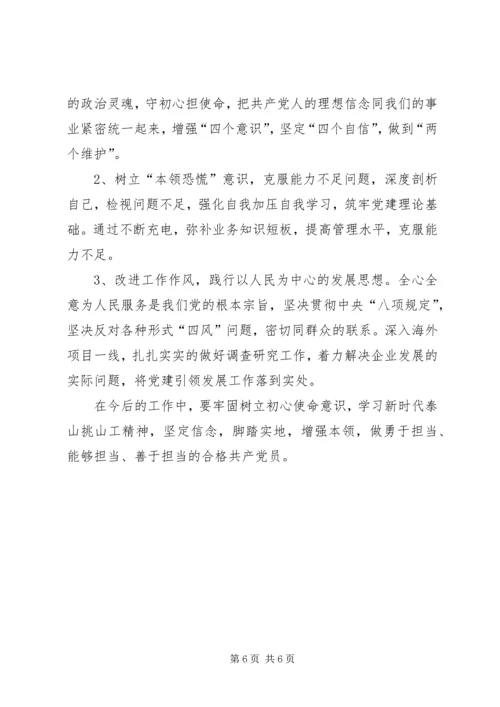 对照党章党规找差距专题会议个人查摆材料 (2).docx