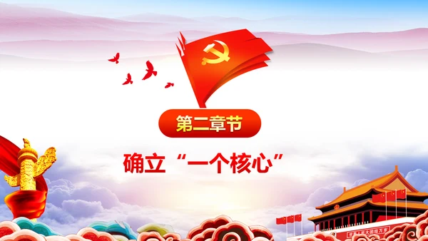 学习贯彻十八届六中全会精神动态PPT模板