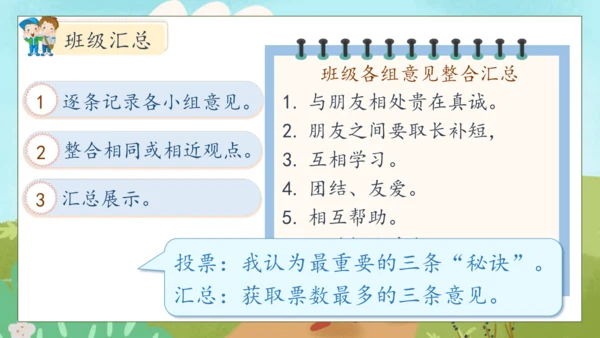 【核心素养】部编版语文四年级下册-第六单元 口语交际：朋友相处的秘诀（课件）