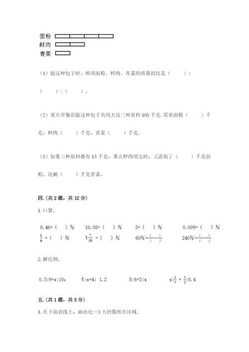 青岛版小升初数学模拟试卷有答案.docx
