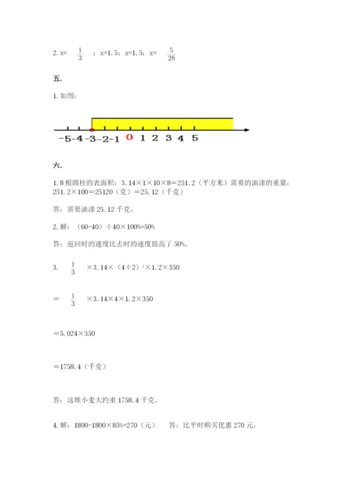 四川省【小升初】2023年小升初数学试卷精品（基础题）.docx