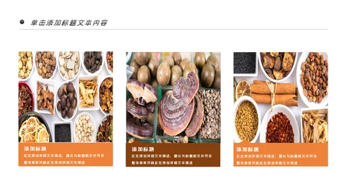 中医中药中国风简约风格PPT模板