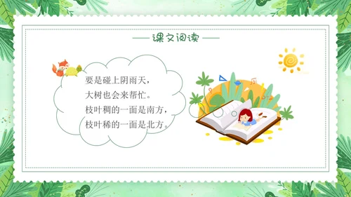 要是你在野外迷了路小清新二年级语文下册PPT小学语文二年级小学语文二年级下册课件