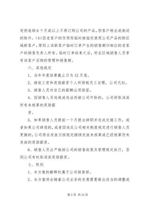 销售人员激励方案.docx