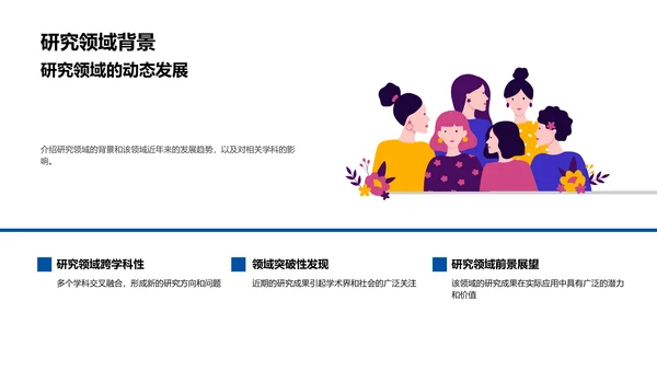 教育领域研究开题PPT模板