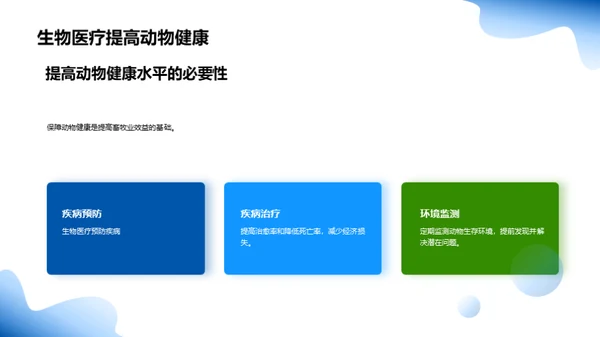 生物医疗技术在畜牧业中的应用