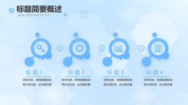 蓝色大气生物医药科技公司简介PPT