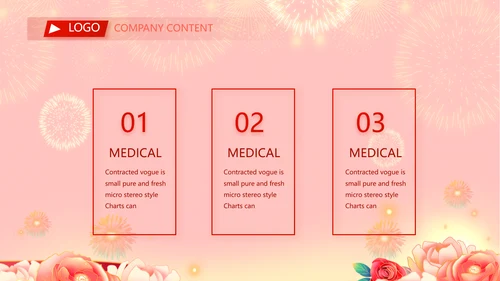 红色喜庆毕业典礼通用动态PPT模板