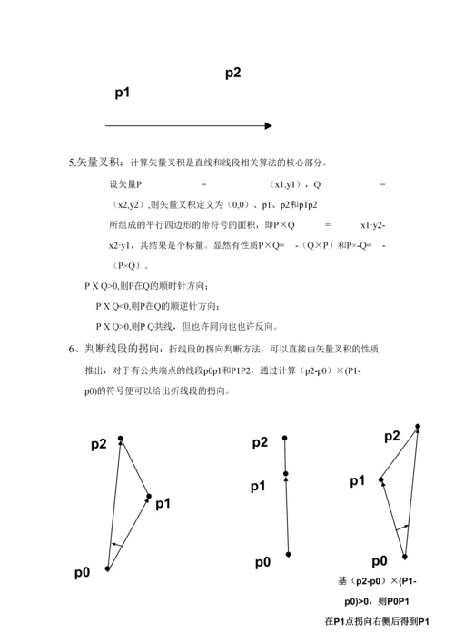 2023年GIS算法原理知识点总结.docx