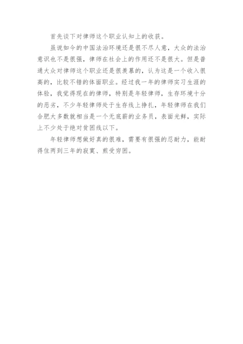 律师办案小结.docx