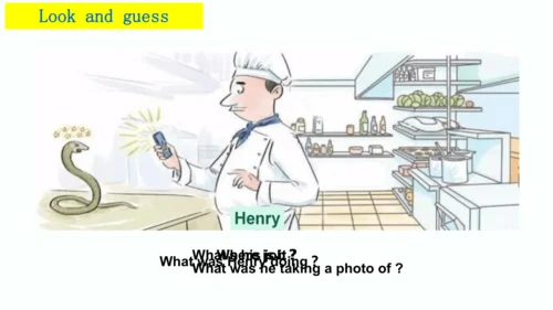公开课Module 8 Accidents Unit 2 I was trying to pick 