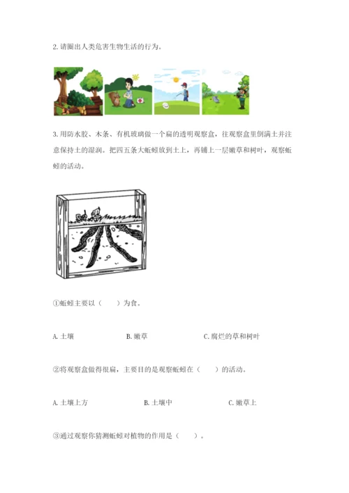 教科版科学二年级上册《期末测试卷》（名校卷）.docx