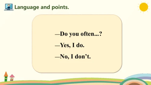 Unit 2 My week Part B Let's try & Let's talk课件（共19